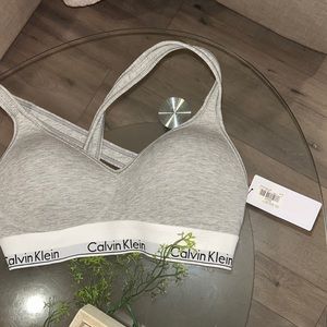 Bran New Calvin Klein Sports Bra size Medium with Tags